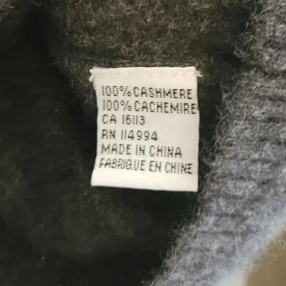 True Character Cashmere Turtleneck Sweater in Gray - Picture 4 of 5